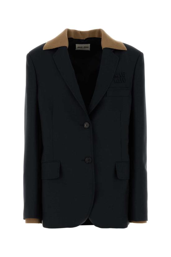 26SS 미우미우 자켓 MH2042SAM112I1 F0141 BLACK