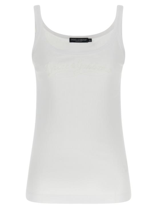 26SS 돌체앤가바나 민소매 티셔츠 DO329608BM WHITE
