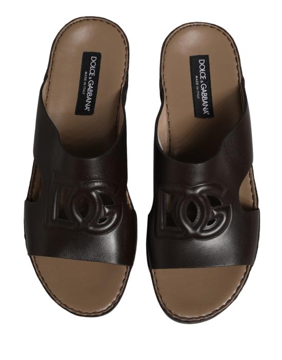  돌체앤가바나 샌들 MV8386 BROWN - DOLCE & GABBANA