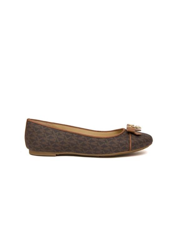  마이클 코어스 플랫 슈즈 MASTER 49H3HNFP1B BROWN Michael Kors - MICHAEL KORS