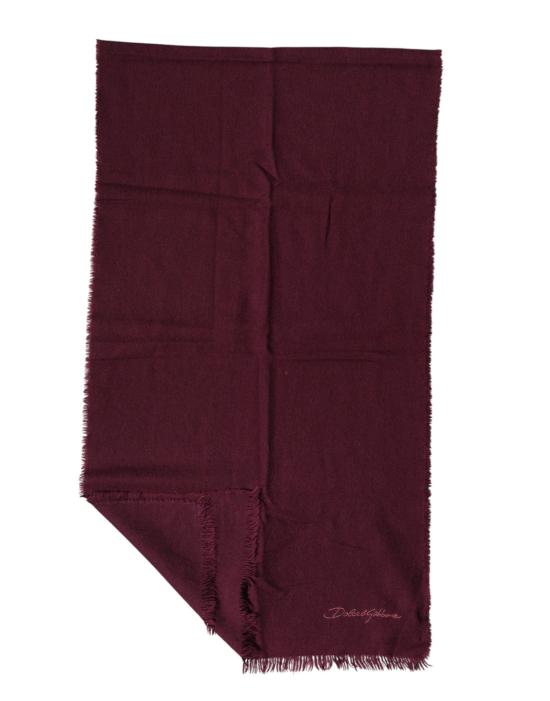  돌체앤가바나 머플러/스카프 MS7594 MAROON - DOLCE & GABBANA
