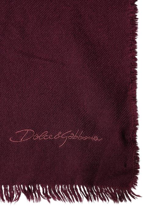  돌체앤가바나 머플러/스카프 MS7594 MAROON - DOLCE & GABBANA