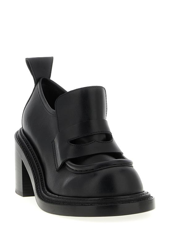 25FW 모스키노 플랫 슈즈 MO319371BM BLACK - MOSCHINO