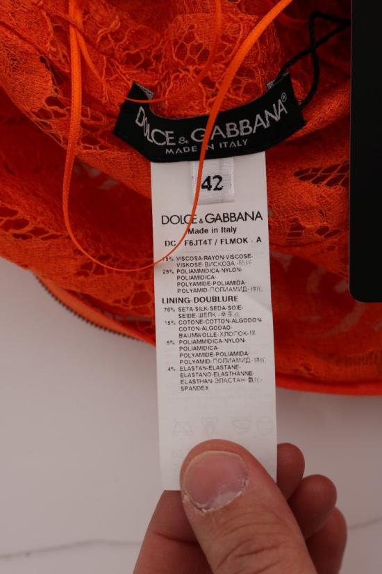  돌체앤가바나 원피스 SIG60563 ORANGE - DOLCE & GABBANA