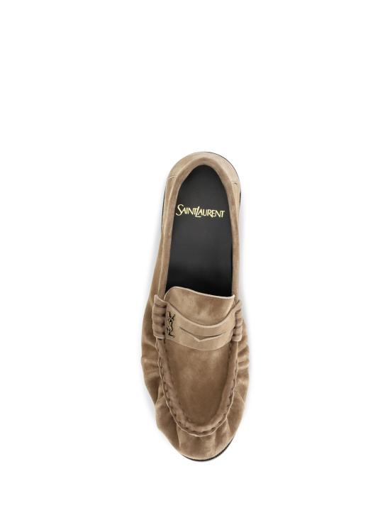 26FW 생로랑 르 로퍼 수플 수에드 A001MM27DTT 9741 CITY NUDE - SAINT LAURENT