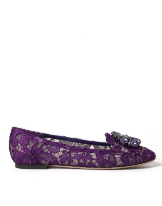  돌체앤가바나 플랫 슈즈 LA10303 PURPLE - DOLCE & GABBANA