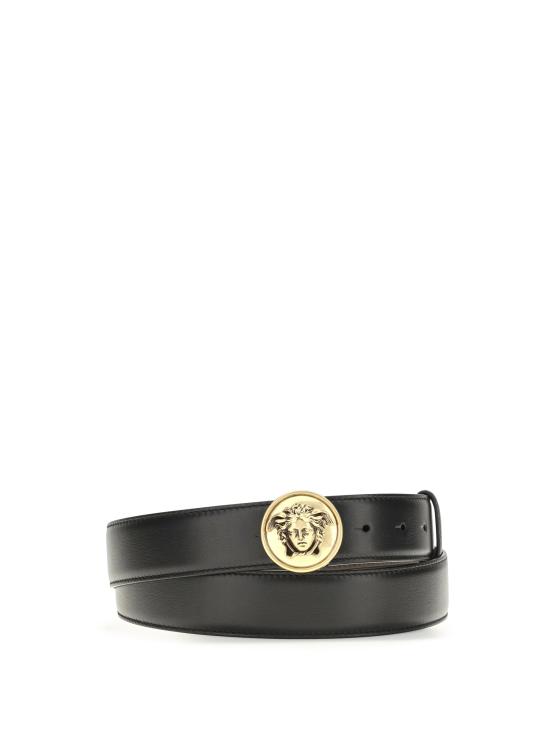 26FW 베르사체 벨트 1024410DVTP1 1B55J BLACK GOLD