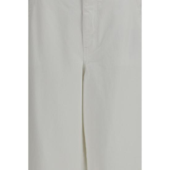 26SS 브루넬로 쿠치넬리 스트레이트 팬츠 BRM0H81P4064C600BB WHITE - BRUNELLO CUCINELLI