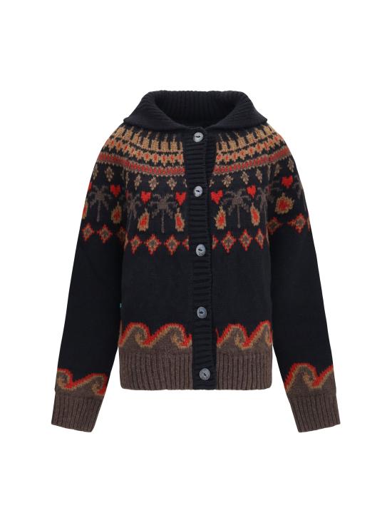 26FW 알라누이 자켓 LWHQ01DE26KNI001 1060 BLACK