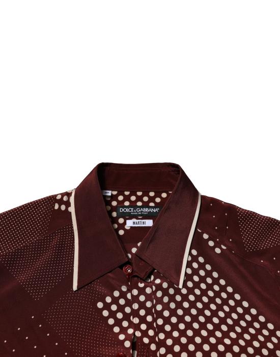  돌체앤가바나 셔츠 TSH90650 MAROON - DOLCE & GABBANA