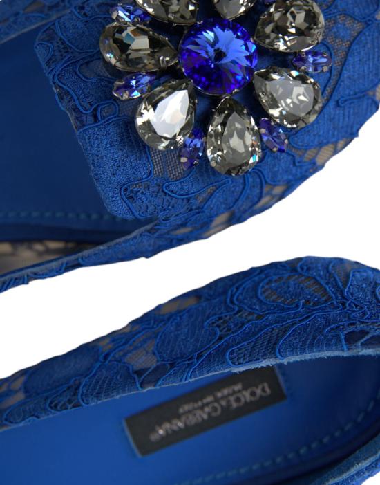  돌체앤가바나 플랫 슈즈 LA10308 BLUE - DOLCE & GABBANA