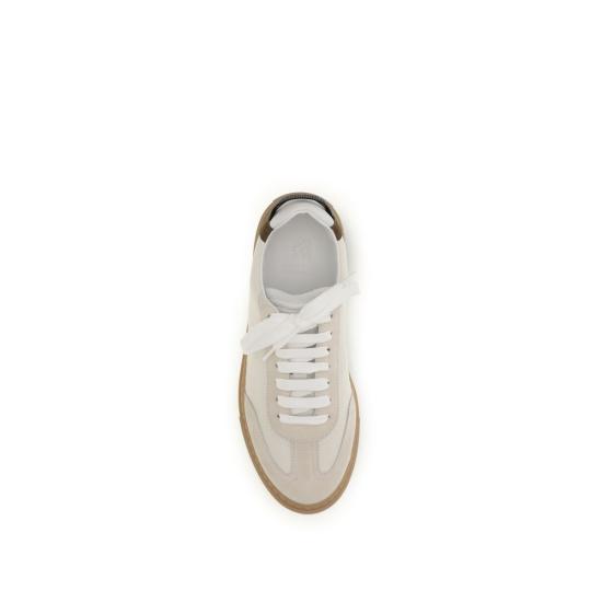 26SS 브루넬로 쿠치넬리 스니커즈 BRMZSFG3197C8905BB BEIGE - BRUNELLO CUCINELLI