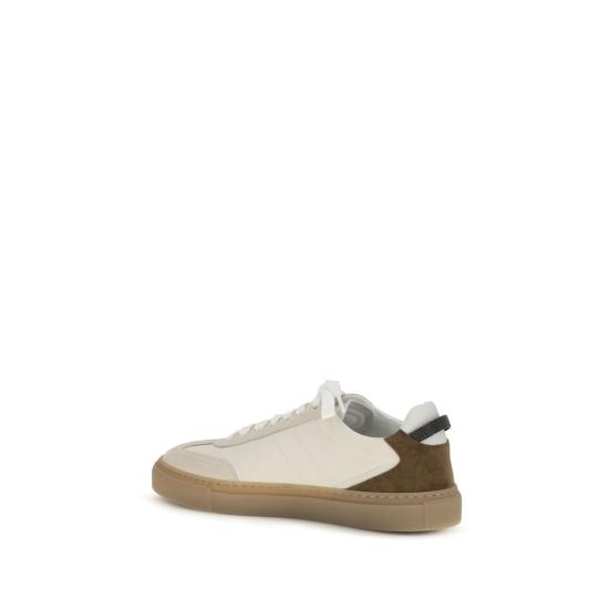26SS 브루넬로 쿠치넬리 스니커즈 BRMZSFG3197C8905BB BEIGE - BRUNELLO CUCINELLI