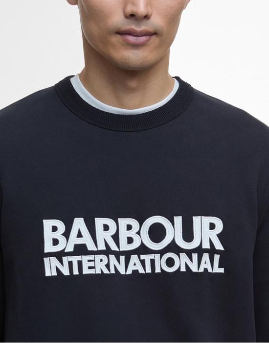  바버 긴팔 티셔츠 MOL0669BK11 BLACK - BARBOUR