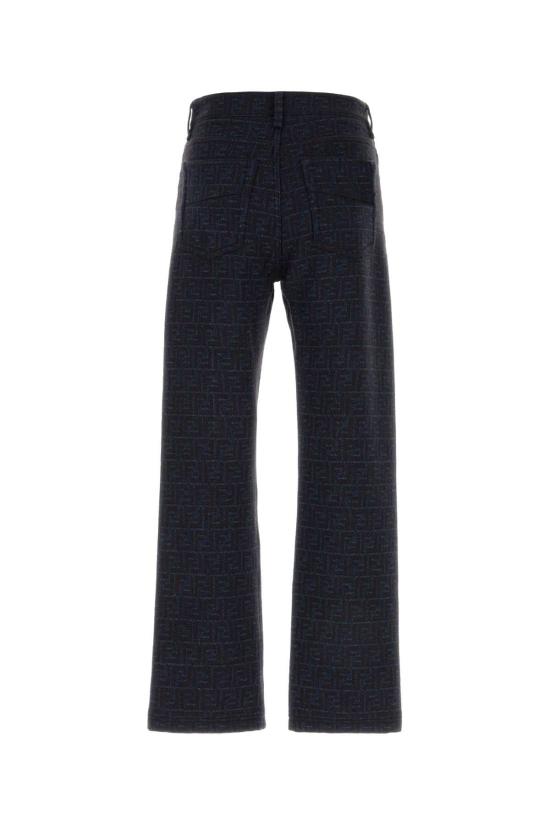 26SS 펜디 스트레이트 팬츠 FLP302AVY8 F1UCL NAVY - FENDI
