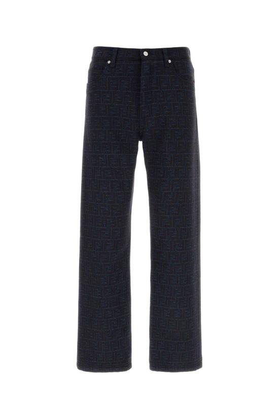 26SS 펜디 스트레이트 팬츠 FLP302AVY8 F1UCL NAVY