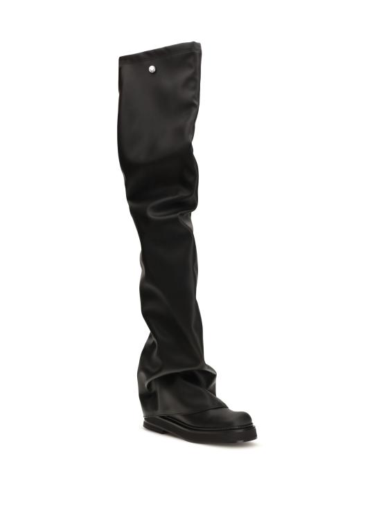 26FW 디 아티코 부츠 260WSH00901PUR003AA 100 BLACK - THE ATTICO