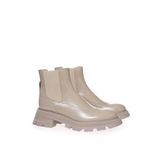  알렉산더 맥퀸 부츠 AL 18966220011147 BEIGE - ALEXANDER MCQUEEN