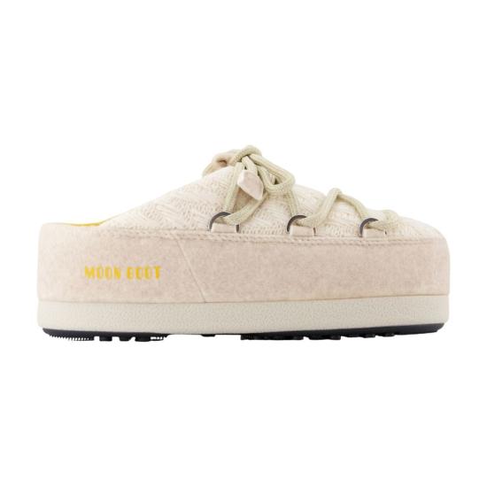 26SS 문부츠 뮬/슬리퍼 CONFIG MOOS25005 WHITE