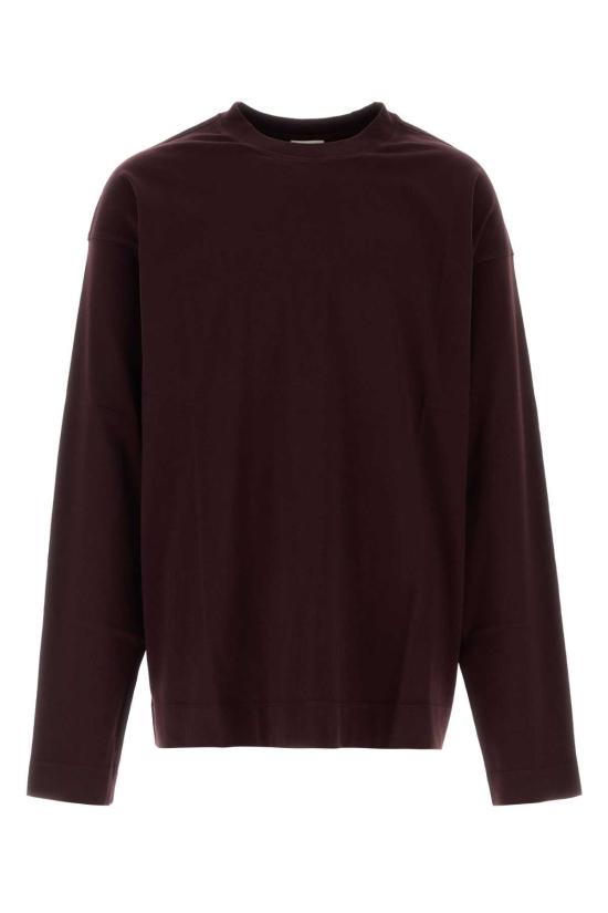 26FW 드리스 반 노튼 탑 2620211084603 358 BURGUNDY
