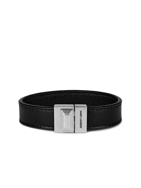 26SS 생로랑 브레이슬릿 756749AACJA1000 BLACK - SAINT LAURENT