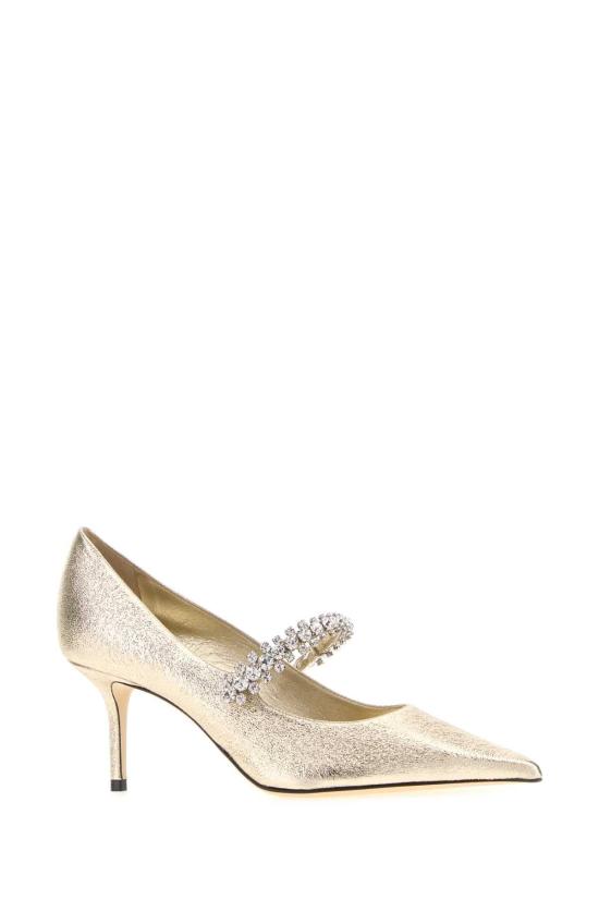 26FW 지미추 힐/펌프스 BINGPUMP65DXB PLATINUM GOLD - JIMMY CHOO