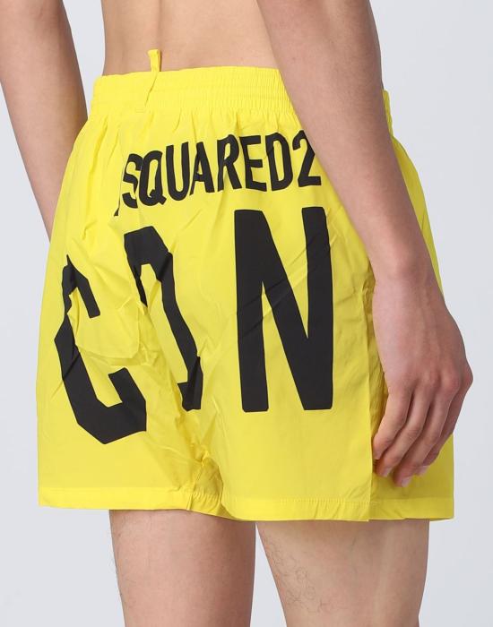  디스퀘어드2 비치웨어 D7B644550720 YELLOW - DSQUARED2
