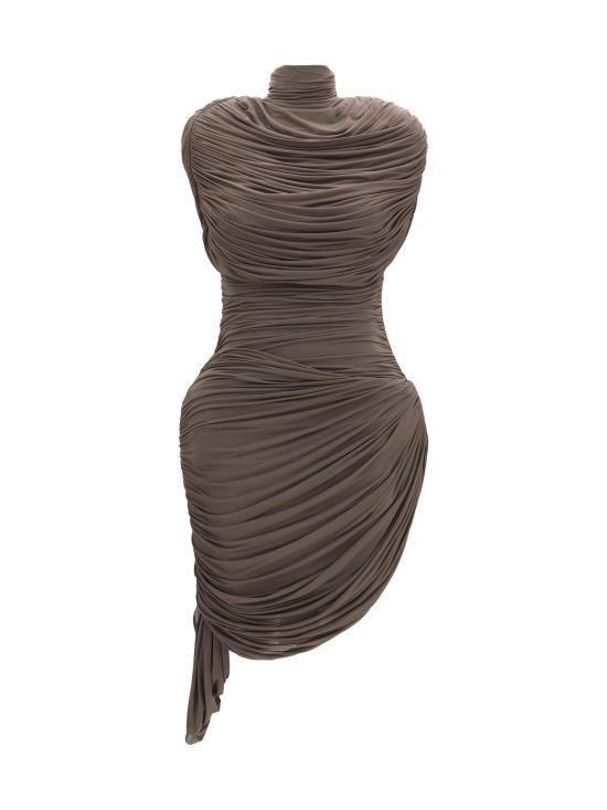 26SS 마그다뷰트림 원피스 344526 BROWN