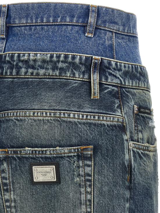 25FW 돌체앤가바나 데님 팬츠 DO322918BM BLUE - DOLCE & GABBANA