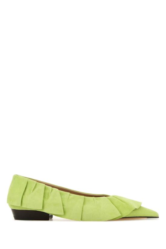 26SS JW앤더슨 플랫 슈즈 BL0037LA0386 524 GREEN