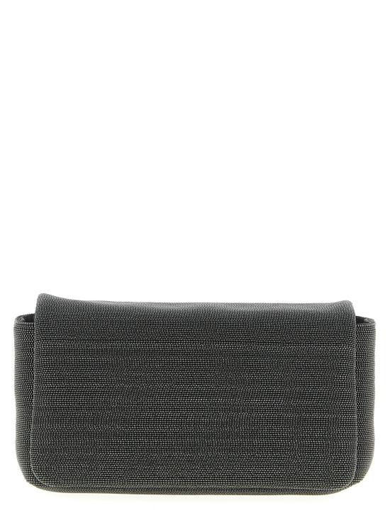 26SS 브루넬로 쿠치넬리 클러치/파우치 BR323538BM BLACK