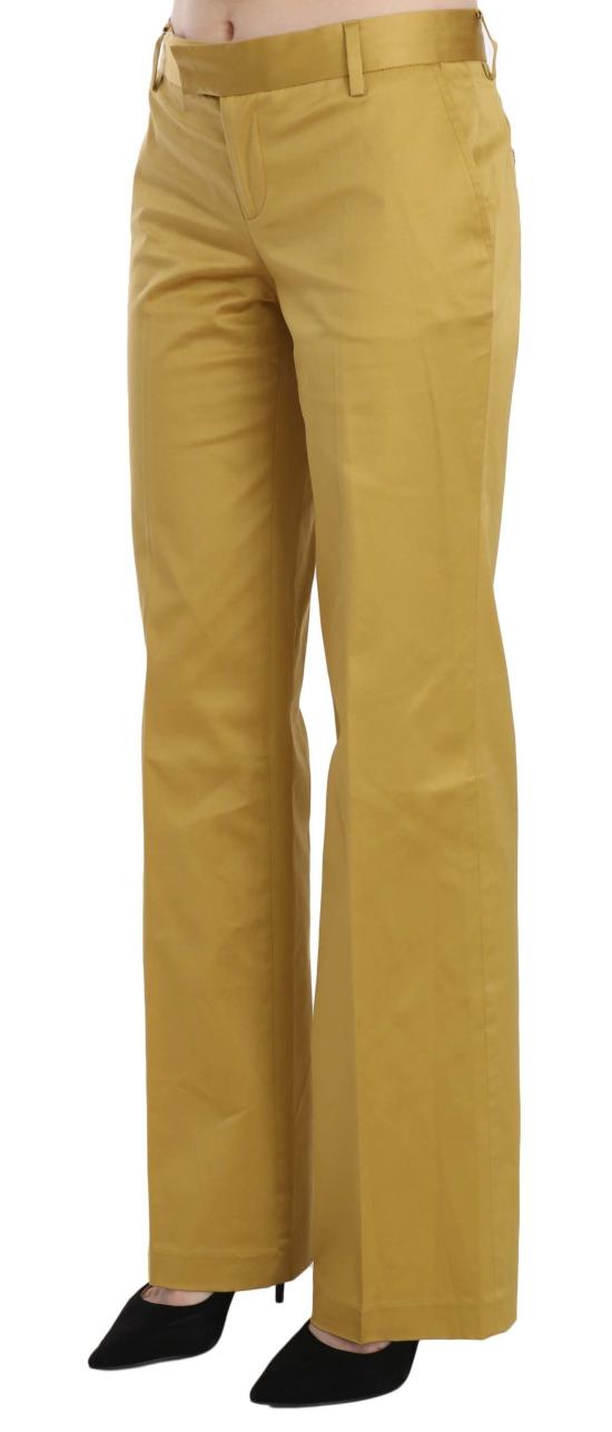  저스트까발리 스트레이트 팬츠 PAN70344BG YELLOW - JUST CAVALLI