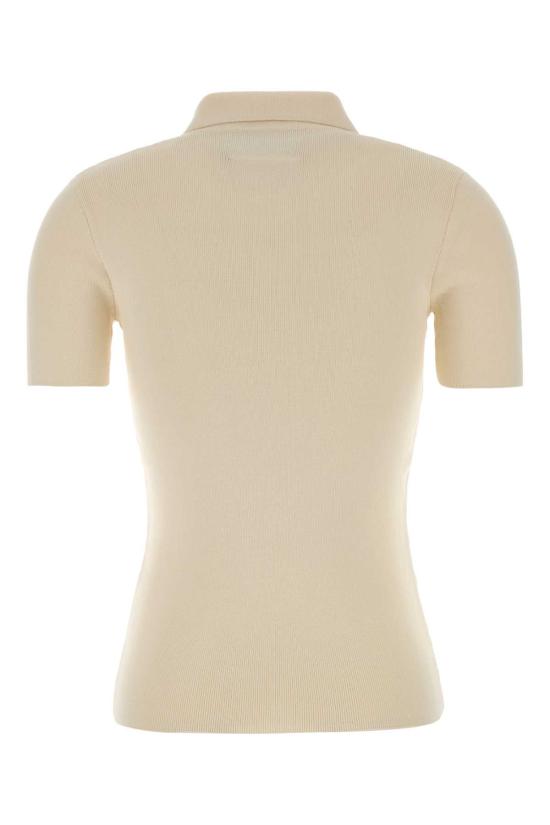 26SS MM6 메종마르지엘라 폴로 티셔츠 S62GL0031M13274 102 BEIGE - MM6 MAISON MARGIELA