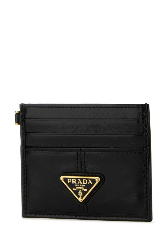  프라다 레더 카드 홀더 1MC0252CYR F0002 BLACK - PRADA
