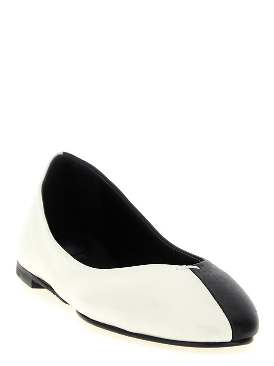 25FW 자크뮈스 플랫 슈즈 JA320447BM WHITE - JACQUEMUS