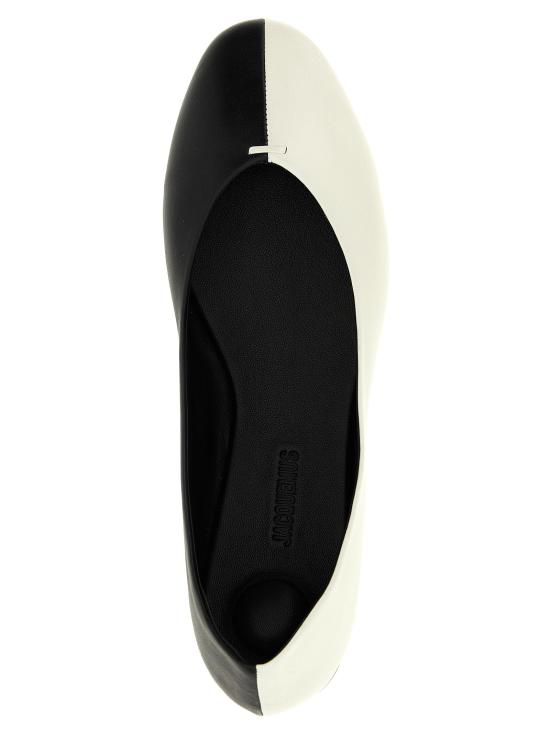 25FW 자크뮈스 플랫 슈즈 JA320447BM WHITE - JACQUEMUS