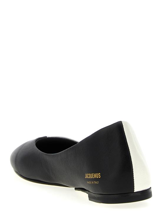 25FW 자크뮈스 플랫 슈즈 JA320447BM WHITE - JACQUEMUS