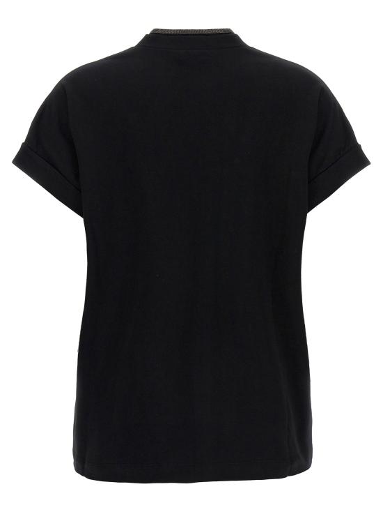 26FW 브루넬로 쿠치넬리 폴로 티셔츠 BR256133BM BLACK - BRUNELLO CUCINELLI