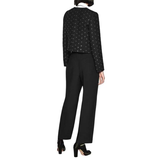  디올 스트레이트 팬츠 DI 9137704632532 BLACK - DIOR