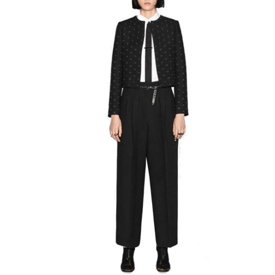  디올 스트레이트 팬츠 DI 9137704632532 BLACK - DIOR
