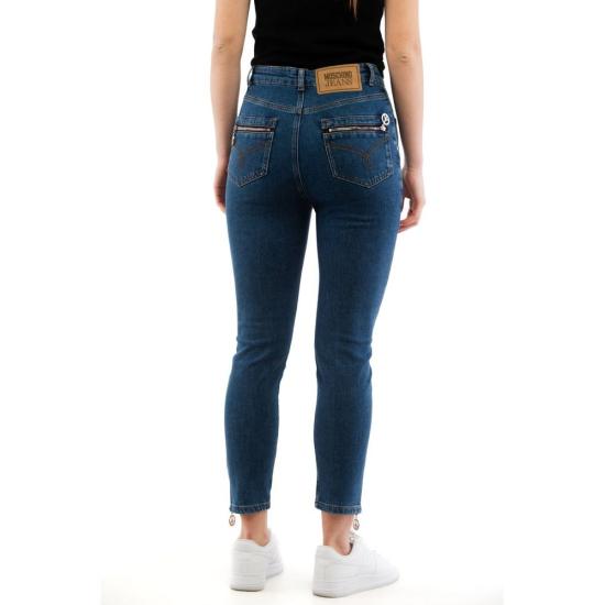  모스키노 데님 팬츠 MO232K2A03308739BX BLUE - MOSCHINO