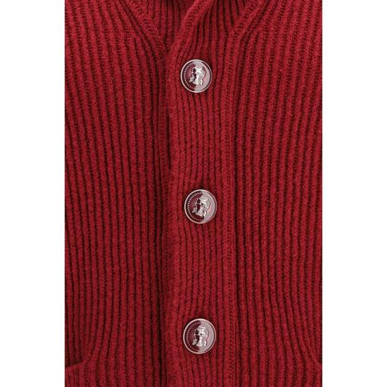 26SS 브루넬로 쿠치넬리 가디건 BRMNI708606C7757BB RED - BRUNELLO CUCINELLI