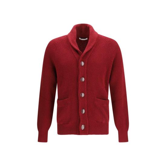 26SS 브루넬로 쿠치넬리 가디건 BRMNI708606C7757BB RED