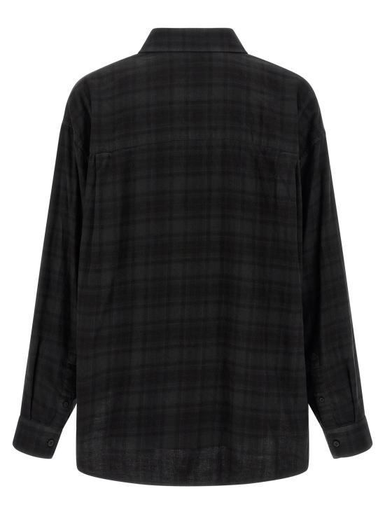 25FW 발렌시아가 셔츠 BA320724BM BLACK - BALENCIAGA