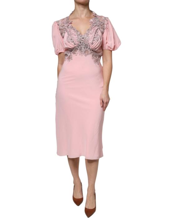  에르마노 설비노 원피스 DR281383 PINK - ERMANNO SCERVINO
