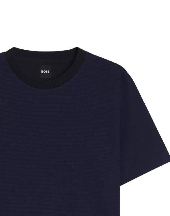 26SS 휴고보스 탑 50543834404 NAVY - HUGO BOSS
