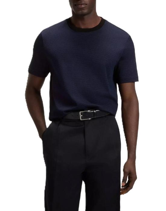 26SS 휴고보스 탑 50543834404 NAVY