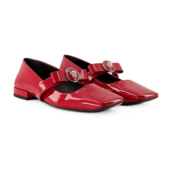  베르사체 플랫 슈즈 CONFIG VERS22305 RED - VERSACE