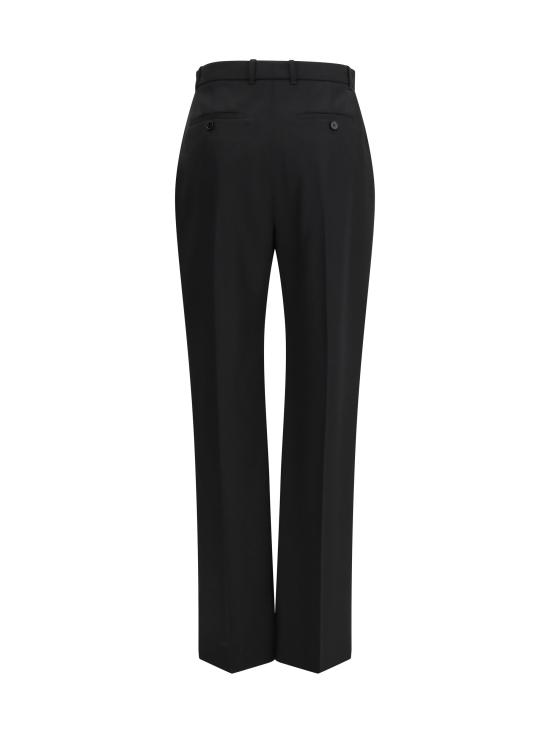 26FW 알렉산더 맥퀸 스트레이트 팬츠 847381QJAAC 1000 BLACK - ALEXANDER MCQUEEN