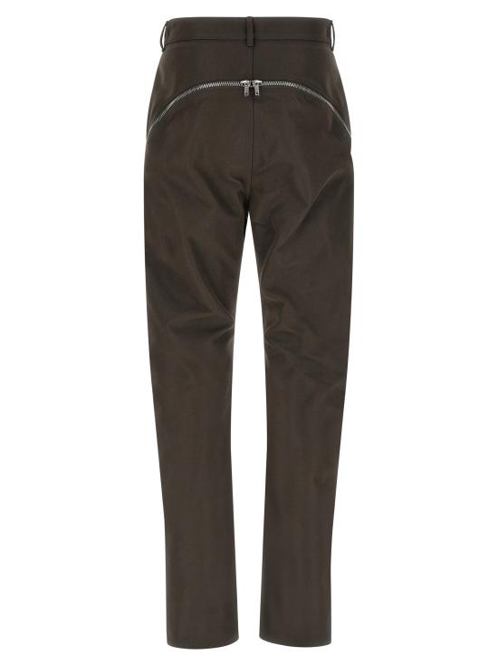 26SS 릭 오웬스 스트레이트 팬츠 RI330032BM BROWN - RICK OWENS